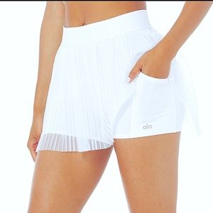 Mesh Flirty Tennis Skirt